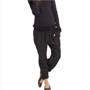 Hatch maternity paper bag trousers